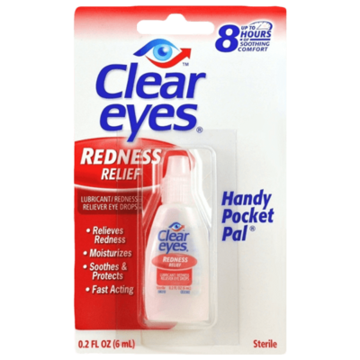 Clear Eyes Redness Relief Drops 0.2oz - Order Online for Delivery or Pickup